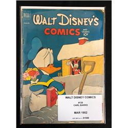 WALT DISNEY COMICS #138 CARL BANKS (DELL COMICS) 1952