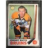 Image 1 : JOHNNY BUCYK SIGNED VINTAGE HOCKEY CARD