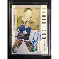 JOHNNY BOWER SIGNED PARKHURST ENSHRINED HOCKEY CARD