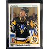 Image 1 : PAUL COFFEY SIGNED 1990-91 UPPER DECK HOCKEY CARD