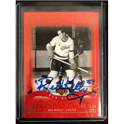 RED KELLY SIGNED UPPER DECK LEGENDS CLASSICS HOCKEY CARD