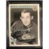 Image 1 : BILL GADSBY SIGNED ULTIMATE TRADING HOCKEY CARD