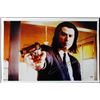 Image 1 : John Travolta Signed "Pulp Fiction" 12x18 Photo (PSA COA)