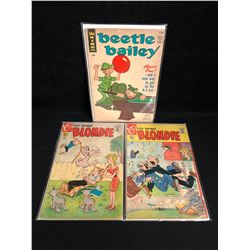 VINTAGE BLONDIE/ BEETLE BAILEY COMIC BOOK LOT