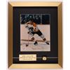Image 1 : BOBBY ORR SIGNED FRAMED PHOTO DISPLAY (PSA COA)