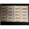 Image 1 : 1973 $1 UNCIRCULATED SEQUENTIAL CANADIAN BANK NOTES