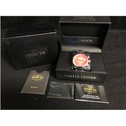 LIMITED EDITION INVICTA SUPERMAN WRIST WATCH W/ BOX & PAPERS