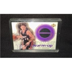 2000/01 Upper Deck Ovation JOHN STOCKTON JERSEY WARMUP