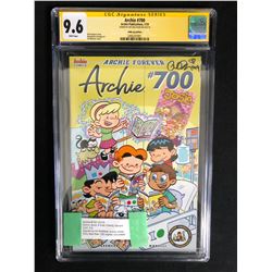 ARCHIE #700 (ARCHIE PUBLICATIONS) 2019 *GRADED 9.6*