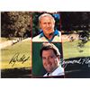 Image 2 : CADILLAC GOLF CLASSIC POSTER SIGNED ARNOLD PALMER, DAVE BARR, RAYMOND FLOYD, MARK CALCAVECCHIA