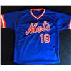 Image 2 : DARRYL STRAWBERRY SIGNED METS JERSEY (JSA COA)