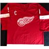 Image 2 : GORDIE HOWE SIGNED RED WINGS JERSEY (PSA/ DNA COA)