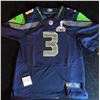 Image 1 : RUSSELL WILSON SIGNED SEAHAWKS JERSEY (AJ SPORTSWORLD HOLOGRAM)