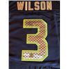Image 3 : RUSSELL WILSON SIGNED SEAHAWKS JERSEY (AJ SPORTSWORLD HOLOGRAM)