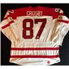 Image 1 : SIDNEY CROSBY SIGNED 2010 OLYMPICS TEAM CANADA HOCKEY JERSEY (JSA COA)
