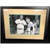 Image 1 : JOE PEPITONE SIGNED 26" X 20" FRAMED PHOTO (JSA COA