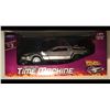 Image 3 : Michael J. Fox & Christopher Lloyd Signed "Back to the Future" DeLorean 1:24 Diecast Car (PSA LOA)