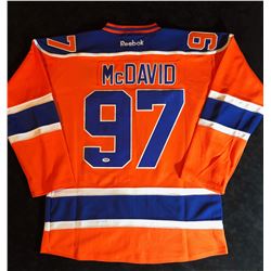 CONNOR McDAVID SIGNED OILERS CAPTAIN JERSEY (PSA COA)