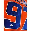 Image 2 : CONNOR McDAVID SIGNED OILERS CAPTAIN JERSEY (PSA COA)