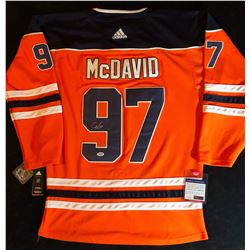 CONNOR McDAVID SIGNED OILERS CAPTAIN JERSEY (PSA COA)