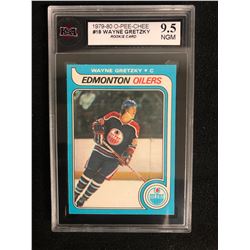 PACK FRESH 1979-80 O-PEE-CHEE #18 WAYNE GRETZKY ROOKIE CARD (9.5 NGM)