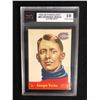 Image 1 : 1955-56 PARKHURST #56 GEORGES VEZINA OLDTIME GREAT (10 GEM MINT)