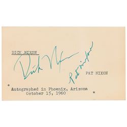 Richard and Pat Nixon