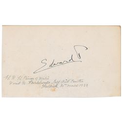 King Edward VIII