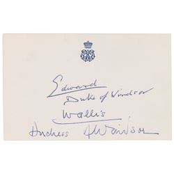 Duke and Duchess of Windsor