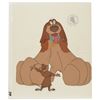 Image 1 : Basil and Toby production cel from The Great Mouse Detective