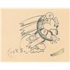 Image 2 : Mickey Mouse production drawing from The Klondike Kid