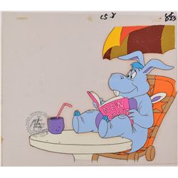 Hoppopotamus production cel from The Wuzzles