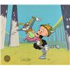 Image 1 : Bugs Bunny and Elmer Fudd limited edition cel signed by Chuck Jones