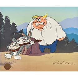 Bugs Bunny and Giovanni Jones limited edition sericel signed by Chuck Jones