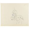 Image 1 : Lampwick production drawing from Pinocchio