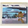 Image 1 : Bent-Tail coyote production cel from a Pluto short