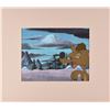 Image 2 : Bent-Tail coyote production cel from a Pluto short