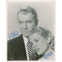 Grace Kelly and James Stewart
