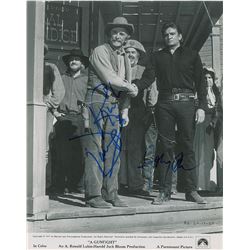 Kirk Douglas and Johnny Cash