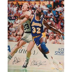 Larry Bird and Magic Johnson