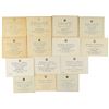 Image 1 : Presidential Dinner Invitations (20th Century)