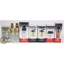LOT OF OLAY SKIN CARE PRODUCT