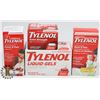 Image 1 : LOT OF ASSORTED SEALED TYLENOL.