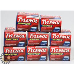 LOT OF ASSORTED SEALED TYLENOL.