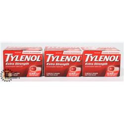 LOT OF ASSORTED SEALED TYLENOL.