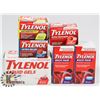 Image 1 : LOT OF ASSORTED SEALED TYLENOL.