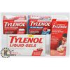 Image 1 : LOT OF ASSORTED SEALED TYLENOL.