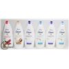 Image 1 : LOT OF NEW ASSORTED SCENTED DOVE BODYWASH.