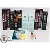 Image 1 : LOT OF ASSORTED SKINCARE AND MASCARA PRODUCTS.