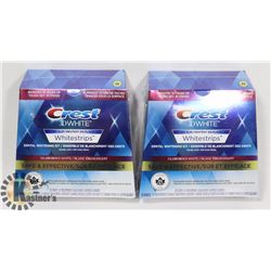 TWO SEALED BOXES OF 3D CREST WHITE STRIPS